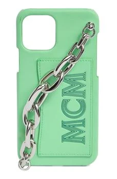 MCM | iPhone 12 Chain Leather Case,商家Nordstrom Rack,价格¥735