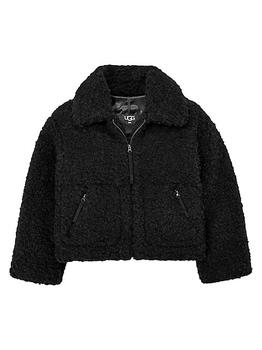 UGG | Maeve Sherpa Zip-Up Jacket商品图片,