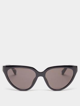推荐Side Cat cat-eye acetate sunglasses商品