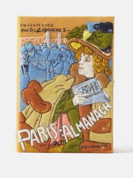 商品Olympia Le-Tan | Paris Almanach embroidered book clutch bag,商家MATCHESFASHION,价格¥9709图片