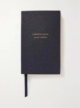 SMYTHSON | Panama “inspirations And Ideas” 纹理皮革笔记本,商家NET-A-PORTER,价格¥566