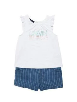 Calvin Klein | Baby Girl's Top & Shorts Set 2.9折