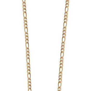 Simply Rhona | Classic Figaro Necklace In 18K Gold Plated Stainless Steel,商家Verishop,价格¥380
