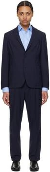 Hugo Boss | Navy Slim-Fit Suit,商家Ssense US,价格¥8125
