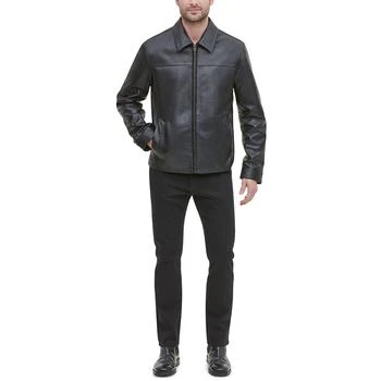 推荐Men's Leather Jacket, Created for Macy's商品