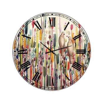 商品Designart | LUn Pour L'Autre Oversized Cottage Wall Clock - 36 x 36,商家Macy's,价格¥1217图片