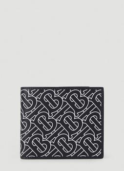 巴宝莉男包真假, Burberry | Monogram Bi-Fold Wallet in Black商品图片 