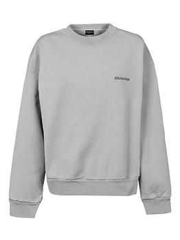 Balenciaga | BALENCIAGA BB Corp cotton sweatshirt商品图片,7.4折