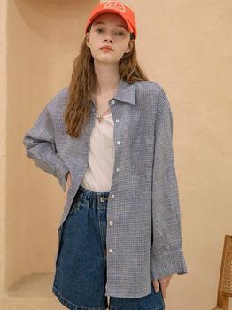 巴黎世家老爹鞋多少钱, VANONE | A3415 Daddy Look Linen Shirt (Blue)商品图片 6.6折