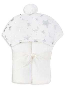 商品Baby's Organic Moon & Stars Hooded Towel图片