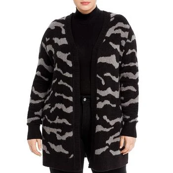 推荐Aqua Curve Womens Animal Print Open Front Cardigan Sweater商品