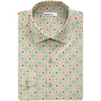 推荐Bar III Mens Organic Cotton Printed Button-Down Shirt商品