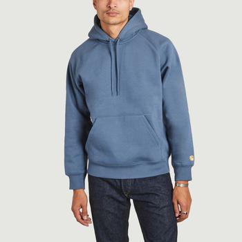 推荐Hoodie Chase brushed Storm Blue Gold Carhartt WIP商品