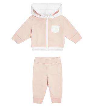 商品Moncler | Baby Cotton-blend hoodie and sweatpants,商家MyTheresa,价格¥1967图片