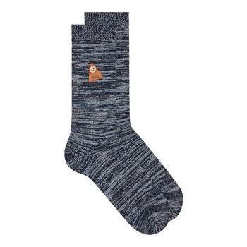 推荐Folk Melange Socks - Navy Mix商品