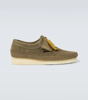 推荐Weaver suede sneakers商品