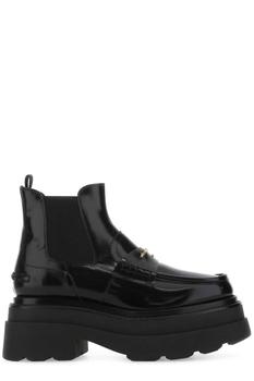 Alexander Wang | Alexander Wang Logo Plaque Slip-On Platform Boots商品图片,6折起