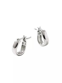 商品John Hardy | Surf Sterling Silver Extra Small Hoop Earrings,商家Saks Fifth Avenue,价格¥1888图片