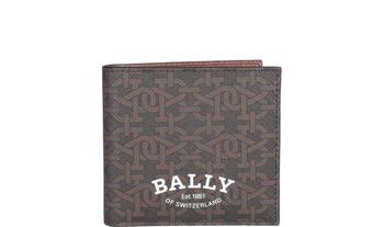 bally钱包腰包, Bally | Bally Logo-Printed Bi-Fold Wallet商品图片 6.7折
