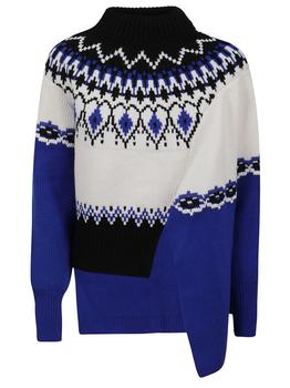 推荐Alexander Mcqueen Women's  Blue Other Materials Sweater商品