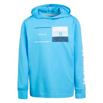 Hurley | Long Sleeve Hooded T-Shirt (Big Kids)商品图片,