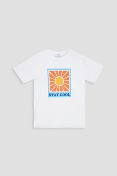 推荐Azur printed cotton-jersey T-shirt商品