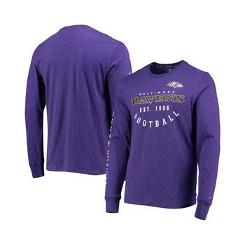 Tommy Hilfiger | Men's Purple Baltimore Ravens Peter Long Sleeve T-shirt 