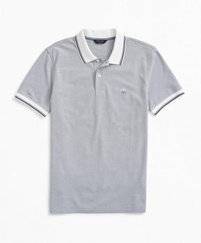 布克兄弟 polo, Brooks Brothers | Original Fit Stretch Striped-Trim Polo Shirt商品图片 