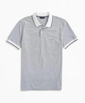 推荐Original Fit Stretch Striped-Trim Polo Shirt商品