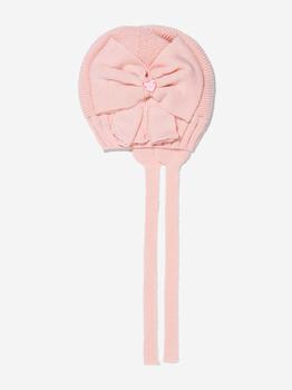 MONNALISA | Monnalisa Pink Baby Girls Wool Knitted Hat商品图片,