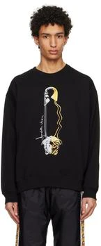 Versace | Black Safety Pin Sweatshirt 独家减免邮费