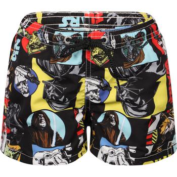 推荐Star wars print colorful logo swimming shorts商品