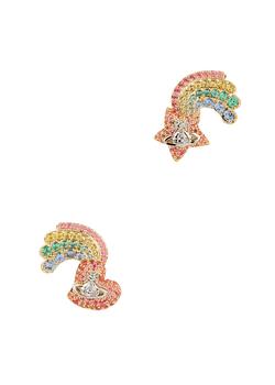 Vivienne Westwood | Judy crystal-embellished stud earrings商品图片,