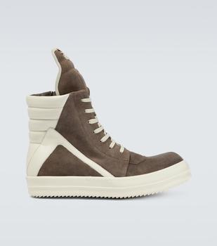 推荐Geobasket suede high-top sneakers商品