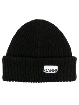 Ganni | Oversized wool beanie商品图片,4.9折