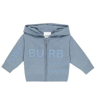 Burberry | Baby logo wool hoodie 