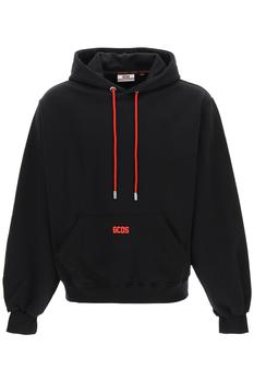 GCDS | Gcds hoodie with rubberized micro logo商品图片,5.7折