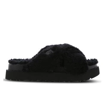 推荐UGG Fuzz Sugar Cross Slide - Women Shoes商品