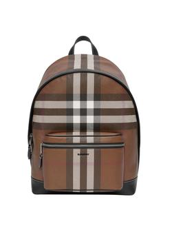 burberry双肩包, Burberry | Check e-canvas backpack商品图片 