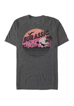 推荐Pink Gradient Sunset Get Wild Short Sleeve T-Shirt商品