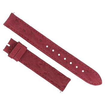 商品Bougainvillea Pink 14 MM Ostrich Leather Strap,商家Jomashop,价格¥293图片