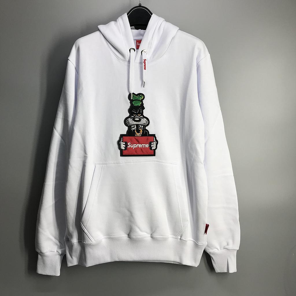 加拿大supreme卫衣, Supreme | SUPREME 男士白色棉质连帽卫衣 SFU175-BIANCO商品图片 独家减免邮费