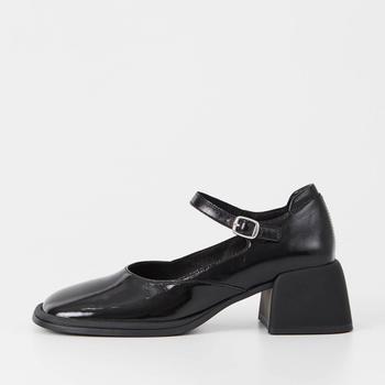 推荐Vagabond Women's Ansie Patent Leather Heeled Mary Jane Shoes - Black商品