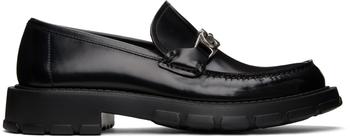 gancini, Salvatore Ferragamo | Black Gancini Loafers商品图片 额外8.5折, 额外八五折
