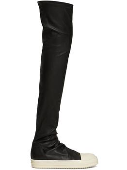 Rick Owens | 20mm Classic Bumper Leather Boots商品图片,独家减免邮费