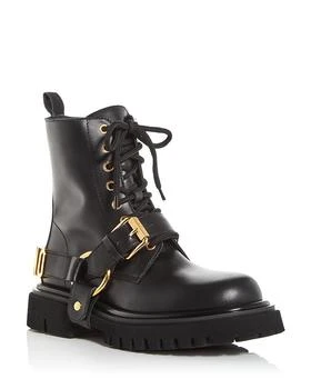 Moschino | Women's Lace Up Harness Booties 