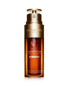 Clarins | Double Serum Light Texture Firming & Smoothing Anti-Aging Concentrate 1.6 oz. 满$200减$25, 满减