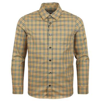 Burberry, Burberry | Beige Long Sleeve Owen Shirt商品图片 额外8折, 额外八折