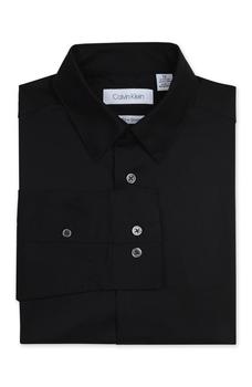 Calvin Klein | Solid Long Sleeve Slim Fit Shirt商品图片,5.5折