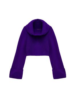推荐Turtleneck Crop Sweater商品